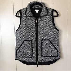 J. Crew Herringbone Vest